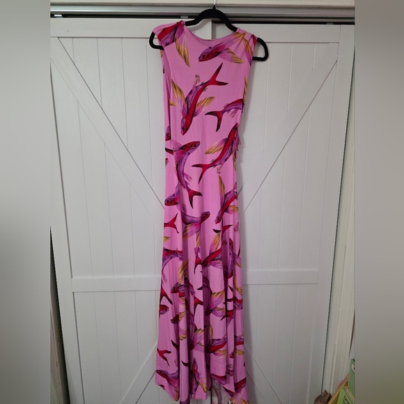 FARM Rio Flying Fish Cut Out Maxidress - Picture 2 of 4